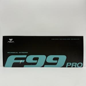 AULA F99 PRO Wireless Mechanical Keyboard (White Blue Purple)