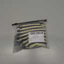 MakeMeChic Women's Knit Striped Twist Front Tube Top Strapless Cut Out Bandeau Crop Tops (S)