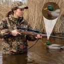 PVC Decoy Line 2 Rolls Waterfowl Decoy Cord Line 110m Anti Corrosion Durable Tangle and Rot Free 360 ft Bait Rope for Fishing Outdoor Use Floating Duck Decoys Hunting Accessories (Clear)