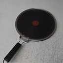 MIRACLE Indian Roti Tawa 34cm  2.3 mm Thickness Cast Iron Pan with Folding Handle  Naturally Seasoned Non-Stick Surface  Perfect for Dosa, Tortillas & Parathas  Gas & Induction Compatible