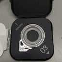 Aulumu G09 Magnetic Ring Grip | Omnidirectional Rotation | MagSafe Compatible | Aluminium Alloy Construction | Stable Dual-Sided Magnetic Attachment | Includes Handle Ring Phone Stand- Silver