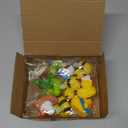 12PCS Rubber Ducks,Toddler Bath Toys,No Hole Bathtub Toys,Baby Pool Toys for 18 Months and Older