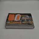 Gintan Camping Cutting Board, 9-in-1 Collapsible Chopping Board with Colander, Kitchen Vegetable Washing Basket for Camping, Camping Gifts Camping Accessories for RV Campers (Blue+Grey)