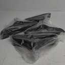 Zober Velvet Hangers 50 Pack - Heavy Duty Black Hangers for Coats, Pants & Dress Clothes - Non Slip Clothes Hanger Set - Space Saving Felt Hangers for Clothing (50 Pack, Black)