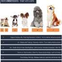 YAODHAOD Dog Shoes for Small Dogs, Puppy Dog Boots & Paw Protector for Winter Snowy Days, Anti-Slip Sole Dog Booties for Indoor Hardwood Floor 4PCS (Pink, Size: 5)