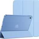 JETech Case for iPad (A16) 11th Generation 11 Inch 2025 / iPad 10th Generation 10.9 Inch 2022, Slim Smart Cover with Hard PC Translucent Back, Supports Touch ID, Auto Wake/Sleep (Blue)