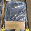 Platform Truck Cart 1000LBS Chinco Star Folding Push Cart Dolly Portable Moving Dolly Cart with 360 Swivel 5'' Wheels Heavy Duty Foldable Flatbed Cart for Hand Moving (35L x24W x40H in)