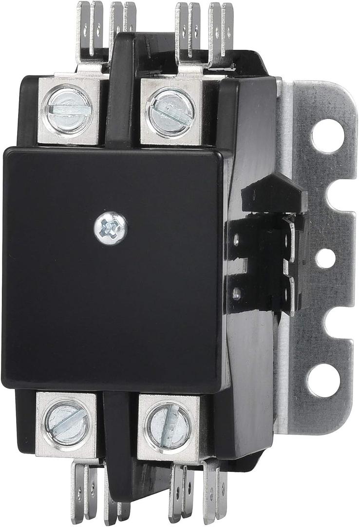 SunLee 2 Pole 40 AMP 30 AMP contactor 208/240 VAC Coil Equivalent to 45GG20AG C240C DP Condenser Compressor Contactor UL Recognized SunLee 2 Pole 40 AMP 30 AMP contactor 208/240 VAC Coil Equivalent to 45GG20AG C240C DP Condenser Compressor Contactor UL Recognized