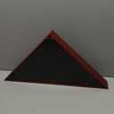 Meonum Flag Case with Lights for Burial Flag, 5 x 9.5 FT American Veteran Flag Display Case Wall Mounted Red Pine Flag Frame, Memorial Flag Box with 90 LEDs for Honoring Military Service Glass Front