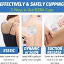 ELERA Silicone Cupping Therapy Set, Professionally Chinese Massage Cups for Cupping Therapy and Cellulite Reduction (7 Cups)
