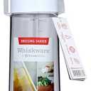 Whiskware Salad Dressing Shaker with BlenderBall Wire Whisk, Tritan