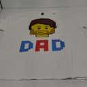 Unique Family Dad Master Builder Building Bricks Blocks T-Shirt 2XL