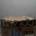 COLAMY Bar Stools Set of 2, Modern Swivel Bar Chairs, Adjustable Upholstered Barstools Counter Height with Full Backrest for Bar, Dining Room, Kitchen Island, Beige