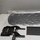 Under Desk Keyboard Tray, 27" x 11" Tray, 17.75" Track, One Knob Control, Undermount Sliding Computer Keyboard with Wrist Rest, Adjustable Height and 15 Tilt