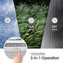 LG 8000 BTU Window Air Conditioner [2024 New] Remote Control WiFi Enabled App Washable Filer Ultra-Quiet Cools 350 Sq. ft for Small & Medium Room AC Unit air conditioner Easy Install White LW8024RSMX