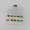KIPA 20Pcs Carburetor Main Jet Assortment kit for Style AED Barry Grant Quick Fuel Demon Avenger Carburetor 1/4"-32 UNF Unified Fine Thread 2Pcs Per 60# 61# 62# 63# 64# 65# 66# 67# 68# 69#