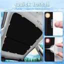 2025 Upgrade Sunshade Roof for Tesla Model Y 2025-2020 [No-Gap/No-Sagging] Roof Sun Shade Heat Insulation Sunroof Shade for Tesla Model Y Accessories 2025-2020 Black