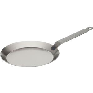 Matfer Bourgeat 062033 Round Crepe Pan, 8 5/8-Inch, Gray