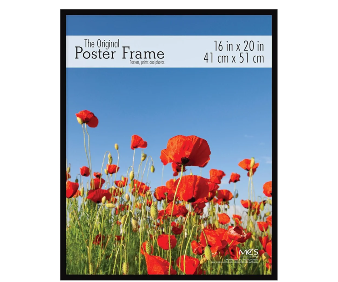 MCS 20x28  Inch Original Poster Frame, Black (23630)