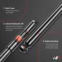 A-Premium Front and Rear Shock Absorbers Struts Compatible with Ford Ranger 1998-2011 & Mazda B3000 1998-2007, B4000 1998-2009 - [4WD or RWD with Torsion Bar Front Suspension]