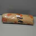 Fall Outdoor Rug Set, Hello Pumpkin Door Mat 28 x 43 in, 2 Pcs Welcome Mat Set, Orange and White Plaid Rug, Fall Front Porch Entryway Doormat Indoor Outdoor Decor, Thanksgiving Buffalo Plaid Mats (Hey There Pumpkin)