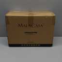 MALACASA Casserole Dishes for Oven, Ceramic Baking Dishes Set of 3, Rectangular Lasagna Pan Deep Baking Pans, Bakeware Sets with Handles Gift Set, White (13.8''/11.7''/9.4''), Series BAKE