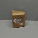 LIN CHUAN Heavy Duty Bookends for Shelves, 6.6 LBS Heavy Book Ends for Heavy Books, Decorative Modern Bookends with Faux Sandstone Look, Layered Arch Book Stopper for Bookshelf Holder Set of 2, Beige