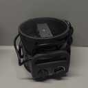 Gulfmew Electric Heater for Indoor Use, 1500W Quick Heating Portable Garage Heater with 90 Adjustable Angle, Space Warmer Suitable for Greenhouse Garage Tent Indoor Outdoor (Black,1 Pcs)