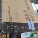 Delta Children Heartland 4-in-1 Convertible Crib - Greenguard Gold Certified, Grey, 54.25"L x 29.5"W x 35"H