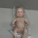 Silicone Reborn Baby Dolls 10/18.5 inch Full Body Doll Girls for Gifts (10 inch Beige)