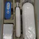 Oral-B Rechargeable Electric Toothbrush, iO5 Customizable Clean, 5 Cleaning Modes, Visual Pressure Sensor to Protect Gums, Travel Case, White