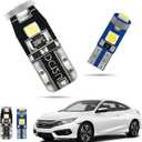 EASY EAGLE LED Interior Car Lights for Honda-Civic-2016-2021: 6 Piece Kit White LED Light Bulbs - Super Bright 6000K + Install Tool