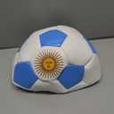 Soccer Ball, Size 5 for Youth & Adult Outdoor Training Match PU Soccer Balls, Argentina Blue
