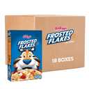 Kellogg's Frosted Flakes Breakfast Cereal, Kids Cereal, Family Breakfast, Original (18 Boxes) BBD: Mar/29/2026
