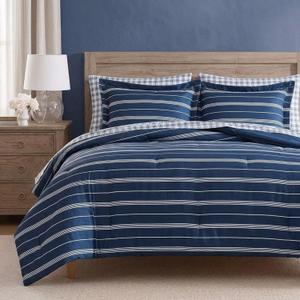 Nautica - Full Size Comforter Set with Shams & Sheet Set