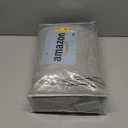 Gray Natural Linen Texture Stripe Curtains for Living Room/Bedroom,Pinch Pleat Back Tab Semi Sheer Window Treatments Drapes,2 Panels,40" W x84 L,Grey