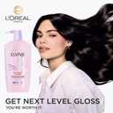 L'Oreal Paris Elvive Glycolic + Gloss Shine Boosting Conditioner, Cleanses and Smooths Dull, Porous Hair Into High-Shine, Glossy Hair, 28 Fl Oz