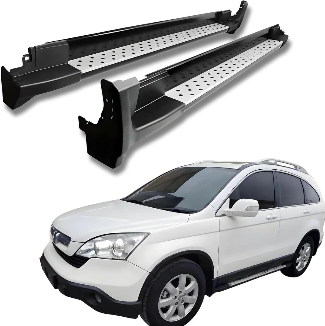 Running Boards for 2007-2011 Honda CR-V CRV,Heavy-Duty Aluminium Side Step Rail Nerf Bars with Anti-Slip Surfaces