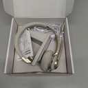 Bluetooth Headset, Wireless Headphones with Microphone Noise Canceling & USB Dongle, V5.0 Trucker Bluetooth Headset with Mic Mute & Charge Dock for PC/Laptop/Phone/Meeting/CallCenter/Office Gold