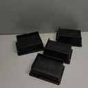 Bed Risers 2 Inch Heavy Duty,Oversized Couch Risers, Extra Wide Furniture Risers for Sofa Table Desk Headboard Chair Lifting,Rectangle Risering Blocks Support 6000 lbs(4 Pack Black)