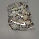 Yunlly 9 Pcs Neutral Christmas Ornaments Textured Christmas Tree Decor with Hanging Loop Modern Brown Hanging Finial Ornaments Shatterproof Home Decor for Xmas Vintage Rustic Farmhouse (Modern Color)