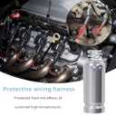 Spark Plug Wire Metal Heat Shield,Compatible with Chevy 5.3L 6.0L 6.2L 7.0L V8, Compatible with GM LS LSX LS7 LS6 LS1 LS2 LS3 LS/LT-Series Engine 2004-2019