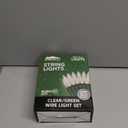 Joiedomi Clear Christmas String Lights Indoor,200(2x100) Mini White Fairy Light,42.8 FT Lighting Decor for Patio Dorm Classroom Bedroom Holiday Wedding Party Garland Birthday Festival,Green Wire