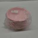 WELLIFE Pink Plastic Plates 9 Inch -150 Count for Party, Disposable Plastic Party Plates for Easter Mother's Day Baby Shower Dinner Dessert Cake Light Pink