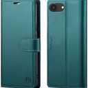 FLIPALM Wallet Case for iPhone 17e with Credit Card Holder,PU Leather Folio Flip Kickstand Protective Shockproof Cover for Apple 17e Phone Case (Green)