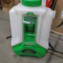 Battery Powered Backpack Sprayer 4 Gallon Electric Sprayer Equipped with a Big Pump, 65/95 PSI Battery Waterproof Sprayer for Spraying, Cleaning