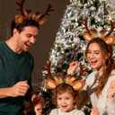 Yinxiang Jie Reindeer Antlers Headbands for Adults Teens Christmas Headbands Halloween Costume Accessories