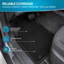 Mythoria Waterproof Car Floor Mats Full Set Compatible with Toyota Corolla 2009 2010 2011 2012 2013 | All-Weather Protection, with Anti-Skid Retaining Buckle | Automobile Floor Liner Accessory