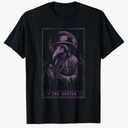 Plague Doctor Tarot Card Shirt Horror Death Occult Satanic T-Shirt XL