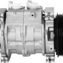 ECCPP A/C Compressor with Clutch Fast Cooling 2002-2003 Fit for Suzuki Aerio 2.0L 2004-2007 Fit for Suzuki Aerio 2.3L AC Compressor